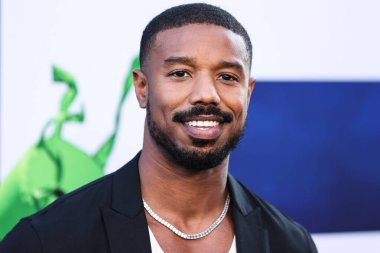 Michael B. Jordan, 18 Temmuz 2022 'de Hollywood, Los Angeles, Kaliforniya, ABD' deki TCL Çin Tiyatrosu IMAX 'te düzenlenen Universal Pictures' No 'filminin dünya prömiyerine geldi.. 