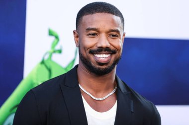 Michael B. Jordan, 18 Temmuz 2022 'de Hollywood, Los Angeles, Kaliforniya, ABD' deki TCL Çin Tiyatrosu IMAX 'te düzenlenen Universal Pictures' No 'filminin dünya prömiyerine geldi.. 