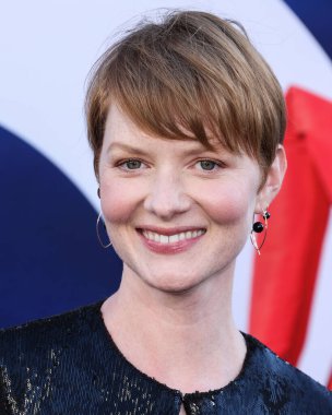 Wrenn Schmidt, 18 Temmuz 2022 'de Hollywood, Los Angeles, Kaliforniya, ABD' deki TCL Çin Tiyatrosu IMAX 'ta düzenlenen Universal Pictures' No 'filminin dünya prömiyerine geldi.