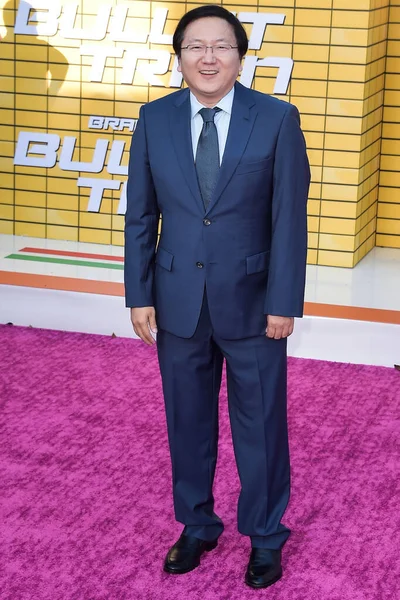 Japanese Actor Masi Oka Arrives Premiere Sony Pictures Bullet Train — Stock Photo, Image