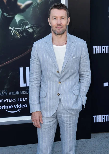 Ator Australiano Joel Edgerton Chega Premiere Amazon Prime Video Thirteen — Fotografia de Stock