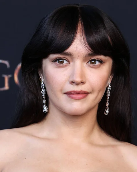 Actriz Inglesa Olivia Cooke Con Thom Browne Llega Estreno Mundial —  Fotos de Stock