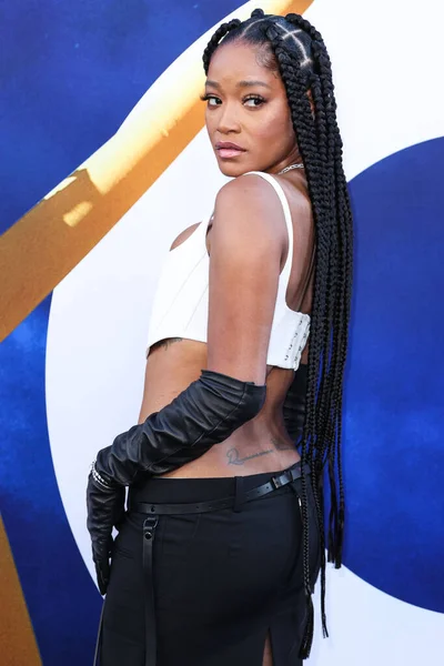 Americká Herečka Keke Palmer Sobě Marc Jacobs Přichází World Premiere — Stock fotografie