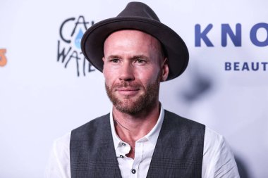 İngiliz aktör Oliver Trevena, 17 Temmuz 2022 'de Spago' da düzenlenen 