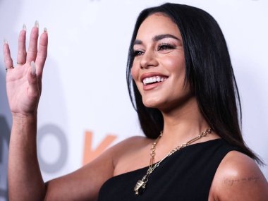 Amerikalı aktris ve şarkıcı Vanessa Hudgens, 17 Temmuz 2022 'de Spago' da düzenlenen No Kid Hungry x Cali Cares Charity Etkinliği 'ne geldi.. 