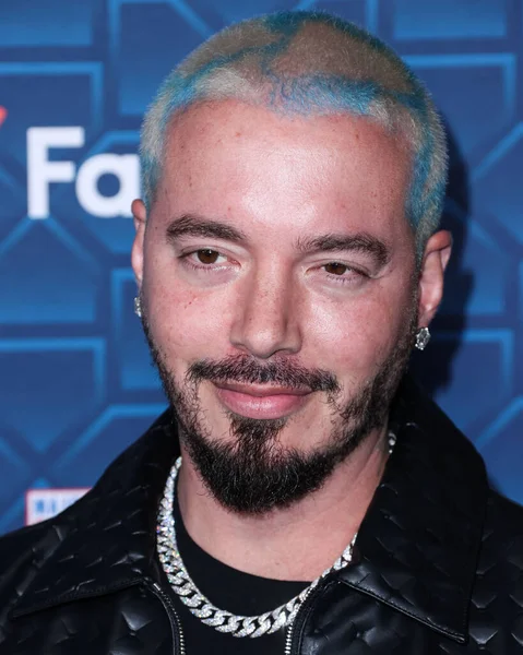 Colombian Singer Balvin Arrives Players Party 2022 Hosted Michael Rubin — Stock Photo, Image