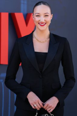 Amerikalı aktris Ava Michelle, Netflix 'in 13 Temmuz 2022' de TCL Çin Tiyatrosu IMAX 'te düzenlenen 