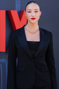 Amerikalı aktris Ava Michelle, Netflix 'in 13 Temmuz 2022' de TCL Çin Tiyatrosu IMAX 'te düzenlenen 