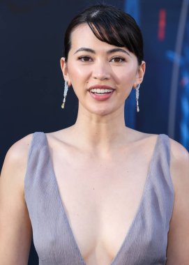 Dior 'u giyen İngiliz aktris Jessica Henwick, 13 Temmuz 2022' de Hollywood, Los Angeles, Kaliforniya, ABD 'deki TCL Çin Tiyatrosu IMAX' te düzenlenen Netflix 'in' Gri Adam 'adlı filminin dünya prömiyerine geldi.. 