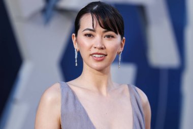 Dior 'u giyen İngiliz aktris Jessica Henwick, 13 Temmuz 2022' de Hollywood, Los Angeles, Kaliforniya, ABD 'deki TCL Çin Tiyatrosu IMAX' te düzenlenen Netflix 'in' Gri Adam 'adlı filminin dünya prömiyerine geldi.