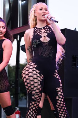 Avustralyalı rapçi Iggy Azalea (Amethyst Amelia Kelly), 10 Temmuz 2022 'de Long Beach Shoreline Marina' da düzenlenen 39..