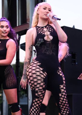 Avustralyalı rapçi Iggy Azalea (Amethyst Amelia Kelly), 10 Temmuz 2022 'de Long Beach Shoreline Marina' da düzenlenen 39..