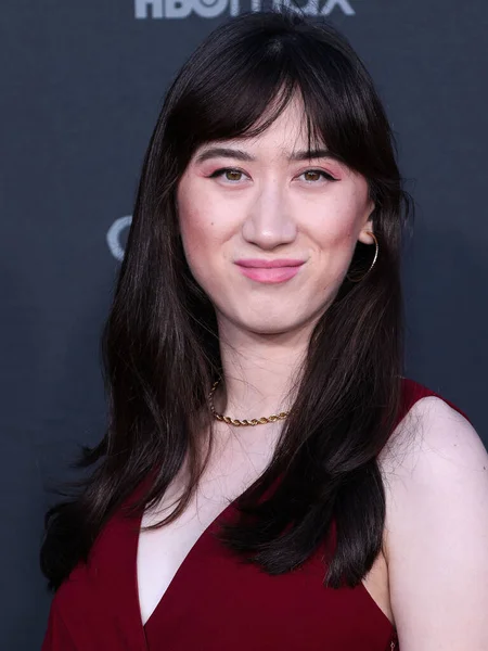 Diretor Chinês Americano Holly Kaplan Chega Bloody Red Carpet Exclusive — Fotografia de Stock