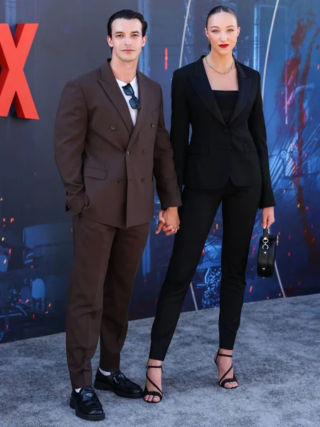 Bryan Pearn Kız Arkadaşı Amerikalı Aktris Ava Michelle Netflix Temmuz — Stok fotoğraf