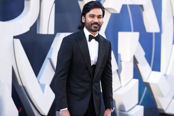 Indian Actor Dhanush Venkatesh Prabhu Kasthuri Raja Arrives World Premiere — Stock Photo, Image