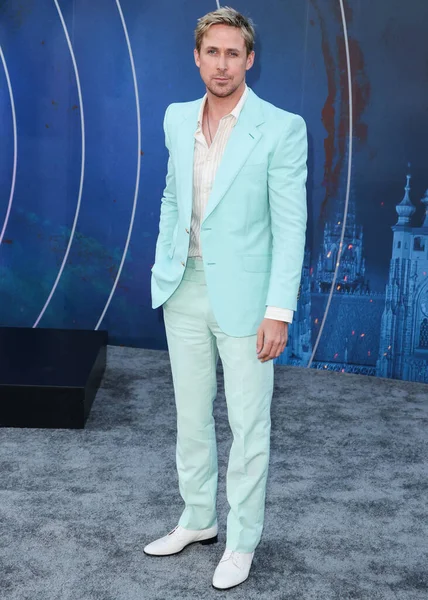 Canadese Acteur Ryan Gosling Gucci Arriveert Juli 2022 Hollywood Los — Stockfoto