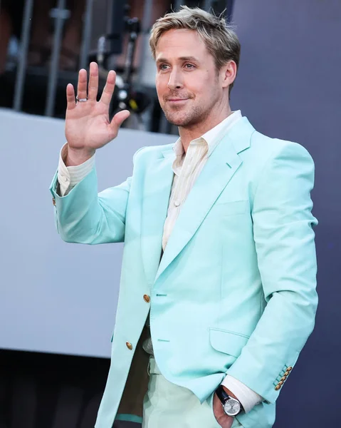 Canadese Acteur Ryan Gosling Gucci Arriveert Juli 2022 Hollywood Los — Stockfoto