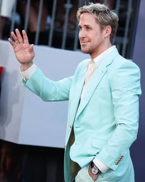 Canadese Acteur Ryan Gosling Gucci Arriveert Juli 2022 Hollywood Los — Stockfoto