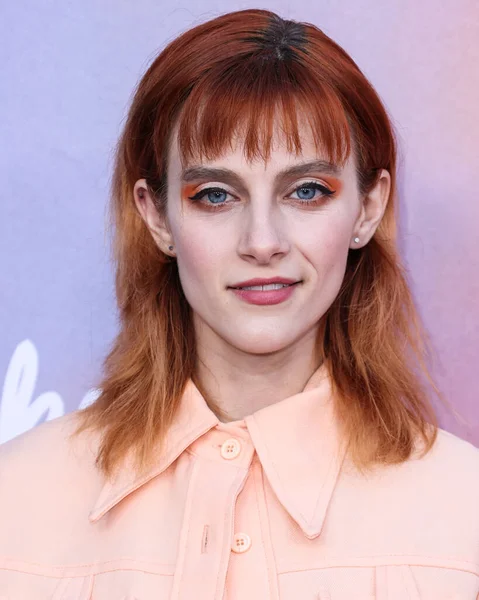 Amerikanska Skådespelerskan Aubrey Peeples Anländer Till Los Angeles Special Screening — Stockfoto