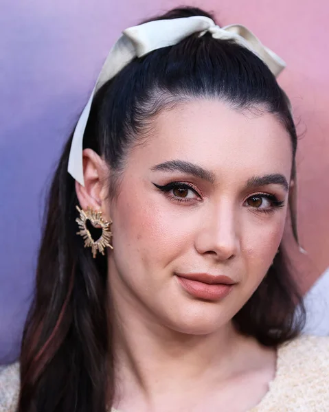 American Actress Director Hannah Marks Arrives Los Angeles Special Screening — Stock Photo, Image