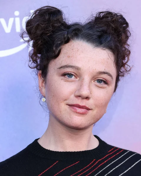 Actrice Américaine Stefania Lavie Owen Arrive Projection Spéciale Amazon Prime — Photo