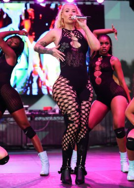 Avustralyalı rapçi Iggy Azalea (Amethyst Amelia Kelly), 10 Temmuz 2022 'de Long Beach Shoreline Marina' da düzenlenen 39..