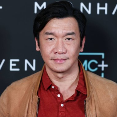 Singapurlu aktör Chin Han, 28 Haziran 2022 'de Beverly Hills' teki Londra Hotel West Hollywood 'da düzenlenen AMC +' s Original Series 'Moonhaven' in Los Angeles Premiere 'ine geldi.. 