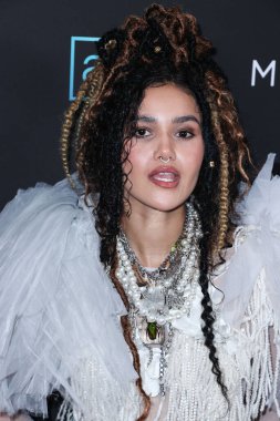 İngiliz aktris Emma McDonald, 28 Haziran 2022 'de Beverly Hills' teki Londra Hotel West Hollywood 'da düzenlenen AMC +' s Original Series 'Moonhaven' in Los Angeles Premiere 'ine geldi..