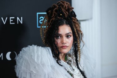 İngiliz aktris Emma McDonald, 28 Haziran 2022 'de Beverly Hills' teki Londra Hotel West Hollywood 'da düzenlenen AMC +' s Original Series 'Moonhaven' in Los Angeles Premiere 'ine geldi..