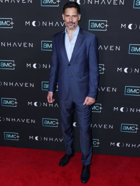 Amerikalı aktör Joe Manganiello, 28 Haziran 2022 'de Beverly Hills' teki Londra Hotel West Hollywood 'da düzenlenen AMC +' s Original Series 'Moonhaven' in Los Angeles galasına geldi..