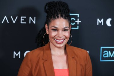 Amerikalı şarkıcı Jordin Sparks, 28 Haziran 2022 'de Beverly Hills' teki Londra Hotel West Hollywood 'daki AMC +' Moonhaven 'in Los Angeles Prömiyeri' ne geldi..
