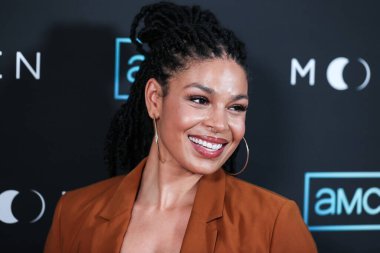Amerikalı şarkıcı Jordin Sparks, 28 Haziran 2022 'de Beverly Hills' teki Londra Hotel West Hollywood 'daki AMC +' Moonhaven 'in Los Angeles Prömiyeri' ne geldi..