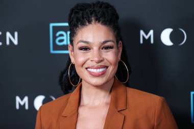 Amerikalı şarkıcı Jordin Sparks, 28 Haziran 2022 'de Beverly Hills' teki Londra Hotel West Hollywood 'daki AMC +' Moonhaven 'in Los Angeles Prömiyeri' ne geldi..
