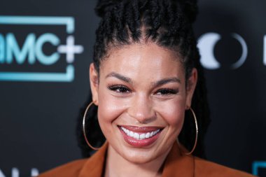 Amerikalı şarkıcı Jordin Sparks, 28 Haziran 2022 'de Beverly Hills' teki Londra Hotel West Hollywood 'daki AMC +' Moonhaven 'in Los Angeles Prömiyeri' ne geldi..