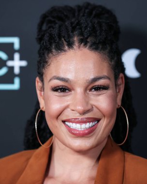 Amerikalı şarkıcı Jordin Sparks, 28 Haziran 2022 'de Beverly Hills' teki Londra Hotel West Hollywood 'daki AMC +' Moonhaven 'in Los Angeles Prömiyeri' ne geldi..