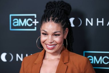 Amerikalı şarkıcı Jordin Sparks, 28 Haziran 2022 'de Beverly Hills' teki Londra Hotel West Hollywood 'daki AMC +' Moonhaven 'in Los Angeles Prömiyeri' ne geldi..