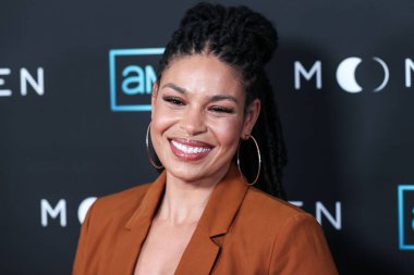 Amerikalı şarkıcı Jordin Sparks, 28 Haziran 2022 'de Beverly Hills' teki Londra Hotel West Hollywood 'daki AMC +' Moonhaven 'in Los Angeles Prömiyeri' ne geldi..