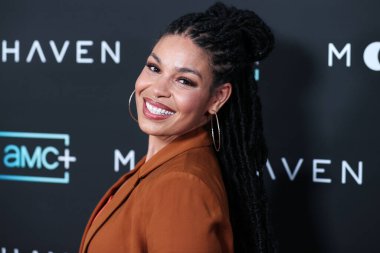 Amerikalı şarkıcı Jordin Sparks, 28 Haziran 2022 'de Beverly Hills' teki Londra Hotel West Hollywood 'daki AMC +' Moonhaven 'in Los Angeles Prömiyeri' ne geldi..