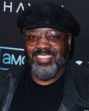 Amerikalı aktör Kadeem Hardison, 28 Haziran 2022 'de Beverly Hills' teki Londra Hotel West Hollywood 'da düzenlenen AMC +' s Original Series 'Moonhaven' in Los Angeles Premiere 'ine geldi..