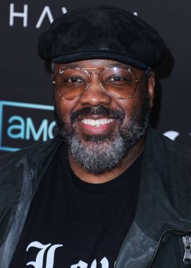 Amerikalı aktör Kadeem Hardison, 28 Haziran 2022 'de Beverly Hills' teki Londra Hotel West Hollywood 'da düzenlenen AMC +' s Original Series 'Moonhaven' in Los Angeles Premiere 'ine geldi..