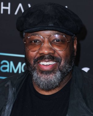 Amerikalı aktör Kadeem Hardison, 28 Haziran 2022 'de Beverly Hills' teki Londra Hotel West Hollywood 'da düzenlenen AMC +' s Original Series 'Moonhaven' in Los Angeles Premiere 'ine geldi..