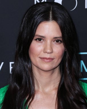 Amerikalı aktris Meredith Garretson, 28 Haziran 2022 'de Beverly Hills' teki Londra Hotel West Hollywood 'daki AMC +' Moonhaven 'in Los Angeles Prömiyeri' ne geldi..