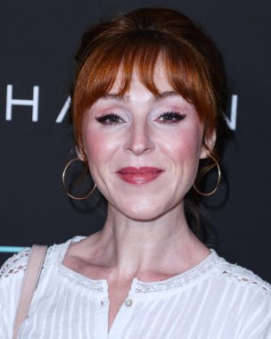 İskoç aktris Ruth Connell, 28 Haziran 2022 'de Beverly Hills' teki Londra Hotel West Hollywood 'da düzenlenen AMC +' s Original Series 'Moonhaven' in Los Angeles Premiere 'ine geldi..