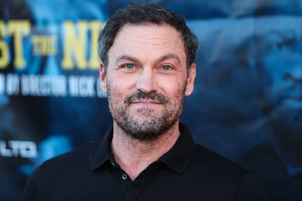 American Actor Brian Austin Green Arrives Los Angeles Premiere Vertical — Stock Photo, Image