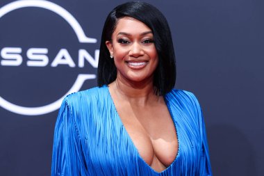 Crystal Renee Hayslett, 26 Haziran 2022 'de Los Angeles, Kaliforniya' da Microsoft Theater 'da düzenlenen BET Ödülleri 2022' ye ulaştı..