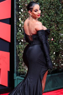 Crystal Smith, Los Angeles, Kaliforniya 'da 26 Haziran 2022' de Microsoft Theater 'da düzenlenen BET Ödülleri' ne ulaştı.. 