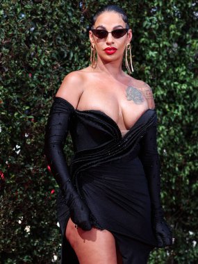 Crystal Smith, Los Angeles, Kaliforniya 'da 26 Haziran 2022' de Microsoft Theater 'da düzenlenen BET Ödülleri' ne ulaştı.. 