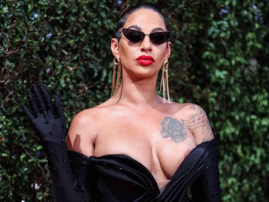 Crystal Smith, Los Angeles, Kaliforniya 'da 26 Haziran 2022' de Microsoft Theater 'da düzenlenen BET Ödülleri' ne ulaştı.. 