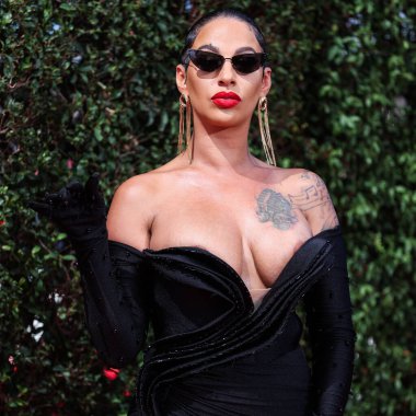 Crystal Smith, Los Angeles, Kaliforniya 'da 26 Haziran 2022' de Microsoft Theater 'da düzenlenen BET Ödülleri' ne ulaştı.. 