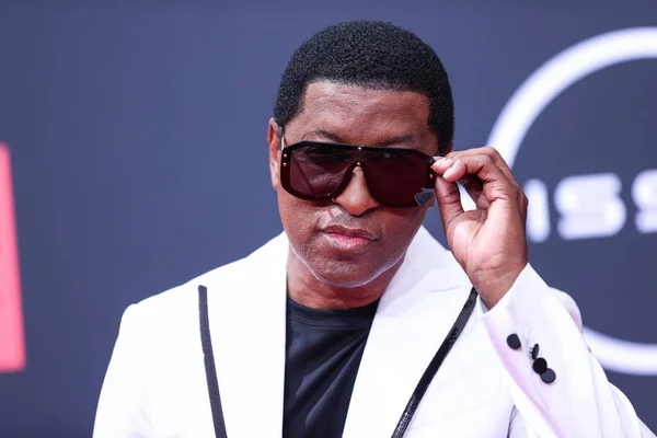 Babyface Arrives Bet Awards 2022 Held Microsoft Theater Live June — Stock Photo, Image